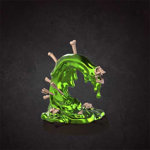 Pestilent Ooze 01 - Clear Green