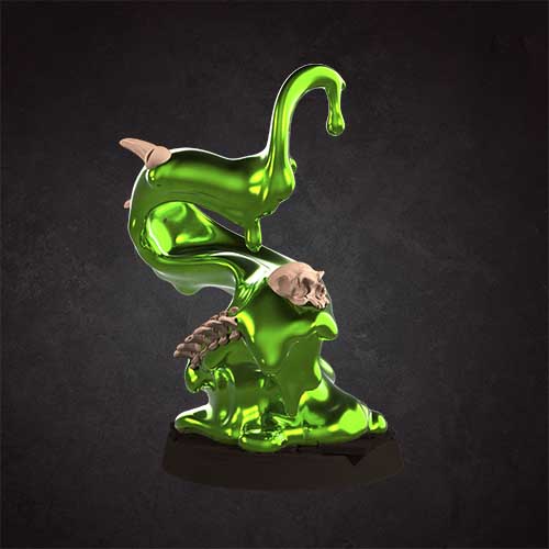 Pestilent Ooze 04 - Clear Green