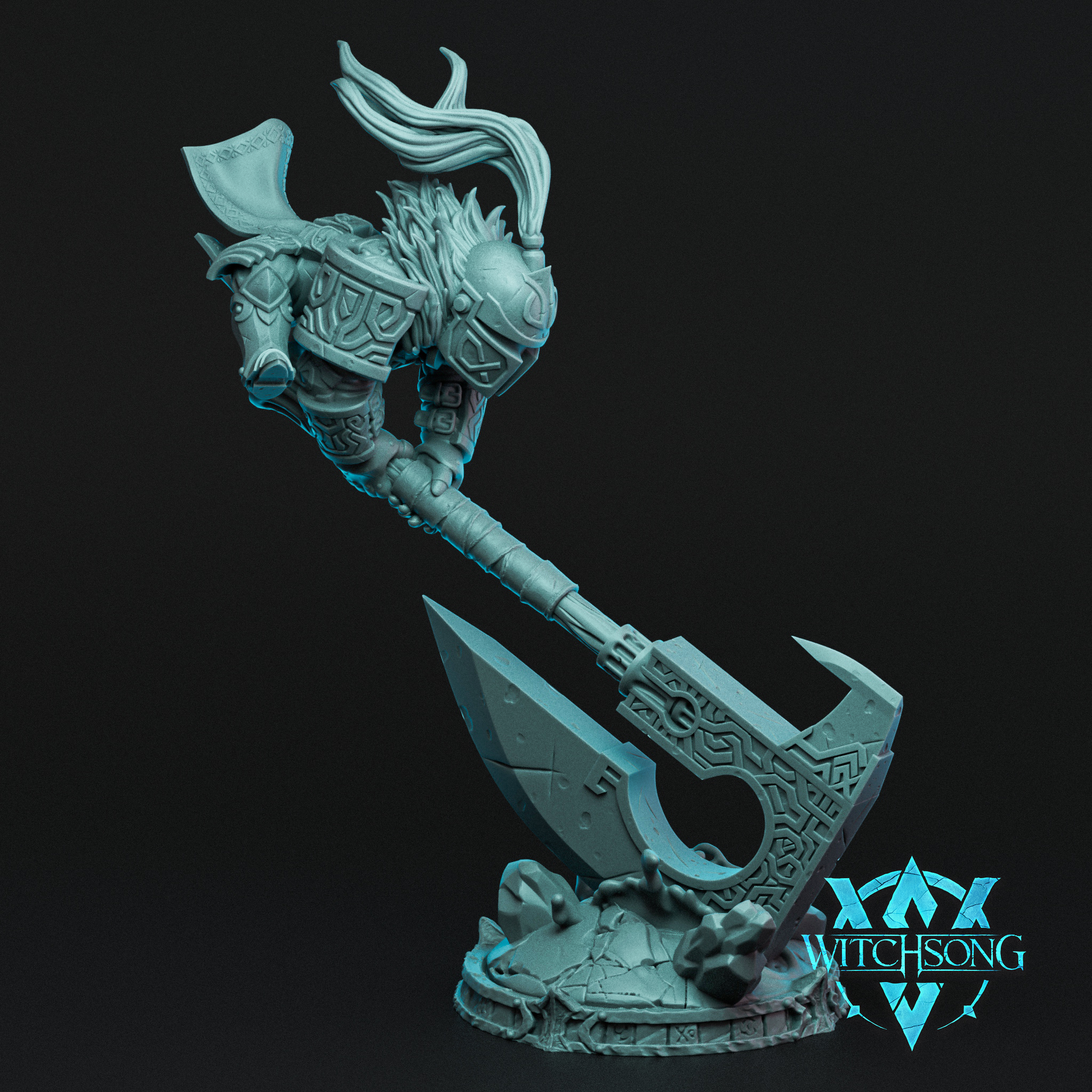 Knight of Action – Heroic Tabletop Miniature